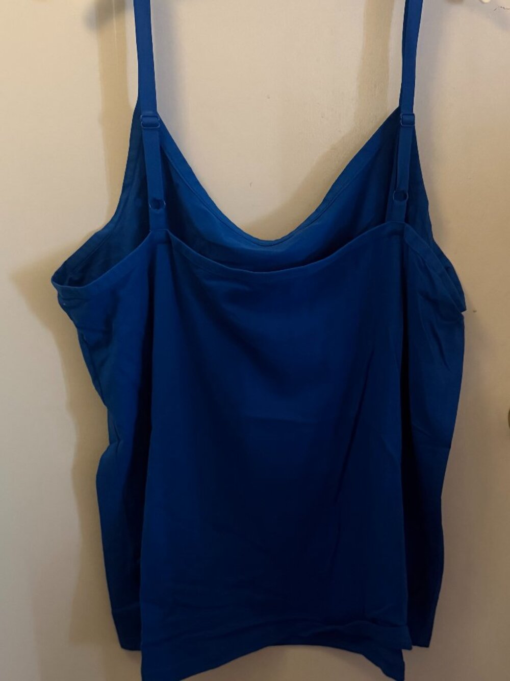 Faded Glory Royal Blue Camisole W 3X - Picture 2 of 3